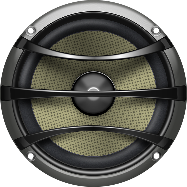 Speaker, Loudspeaker, Audio, Electronics, Grey, Metal
