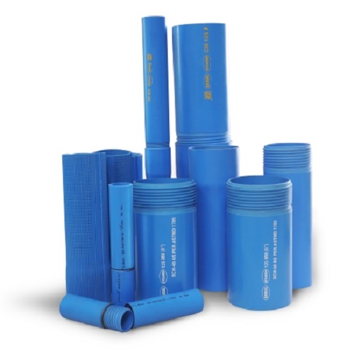 PVC Ribbed Well Casing Screen Pipes